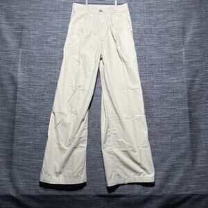 Levi's High Loose Jeans Women's Size 27x30 Beige Wide Leg Baggy